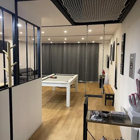 Loft Lumineux, Deco Soignee Et Ambiance Zen ヴィラ *