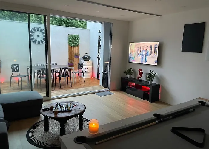 Вилла Loft Lumineux, Deco Soignee Et Ambiance Zen Lys-lez-Lannoy